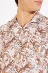 Waffle Leaf Printed Shirt