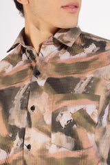 Casual Digital Printed Shirt