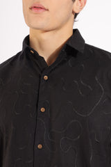 Linen Embroidered Shirt