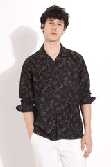 Cuban Leaf Printed Shirt