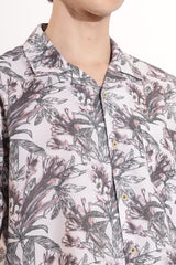 Waffle Leaf Printed Shirt