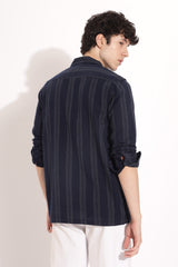 Light Cuban Striped Shirt