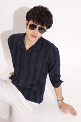 Light Cuban Striped Shirt