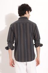 Dobby Striped Shirt