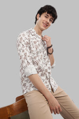 Cuban Leaf Printed Shirt