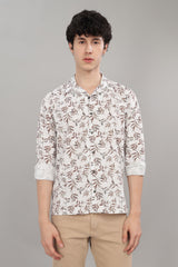 Cuban Leaf Printed Shirt