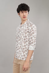 Cuban Leaf Printed Shirt