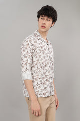 Cuban Leaf Printed Shirt