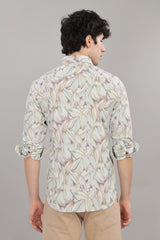 Men's Printed Lycra Shirt | Rick Rogue