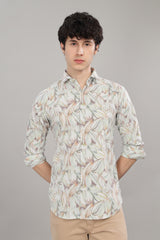 Men's Printed Lycra Shirt | Rick Rogue