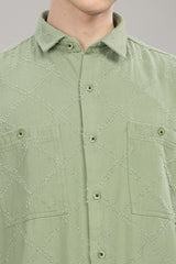 Men's Twill Short Length Shirt | Rick Rogue