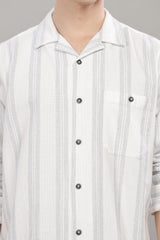 Light Cuban Striped Shirt