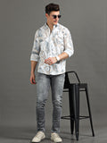 MEN'S DIGITAL PRINT CASUAL SLIM FIT SHIRT | Rick Rogue, Rick Rogue