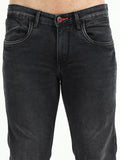 Men's Knitted Black Stretchable Slim Fit Jeans | Rick Rogue, Rick Rogue