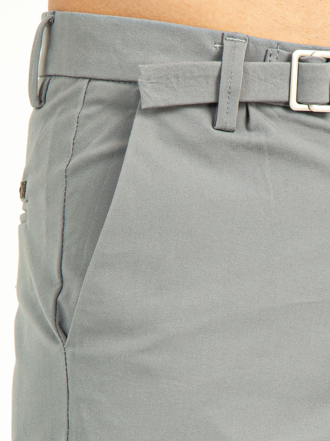 MEN'S Ankle Length Cotton 4 Way Stretch Trouser | Rick Rogue, Rick Rogue