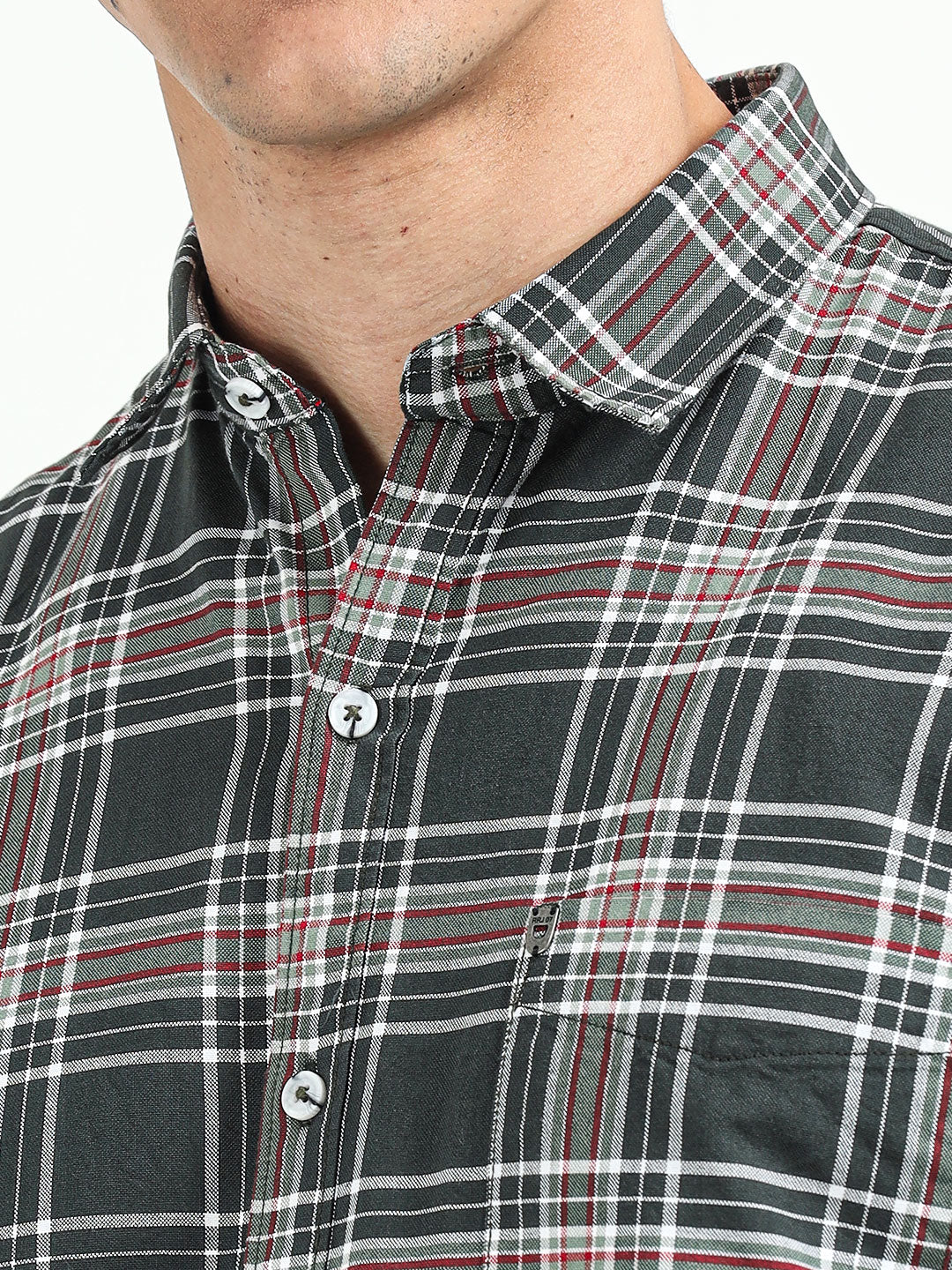 Men's Checked Casual Pure Cotton Shirt | Rick Rogue, Rick Rogue