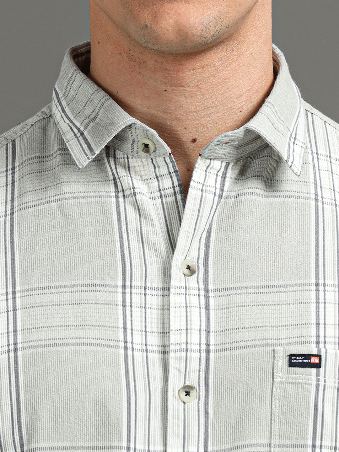 MEN'S CASUAL SLIM FIT CHECK SHIRT | Rick Rogue, Rick Rogue