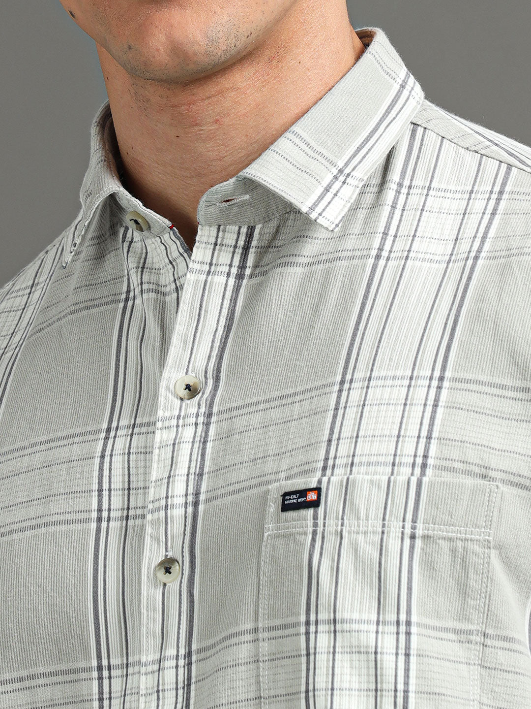 MEN'S CASUAL SLIM FIT CHECK SHIRT | Rick Rogue, Rick Rogue