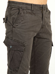 MEN'S Ankle Length Stretchable SLIM FIT CARGOS | Rick Rogue, Rick Rogue