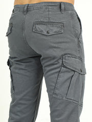 MEN'S Ankle Length Stretchable SLIM FIT CARGOS | Rick Rogue, Rick Rogue