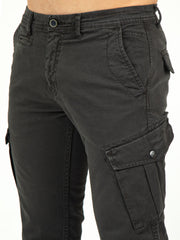 MEN'S Ankle Length Stretchable SLIM FIT CARGOS | Rick Rogue, Rick Rogue