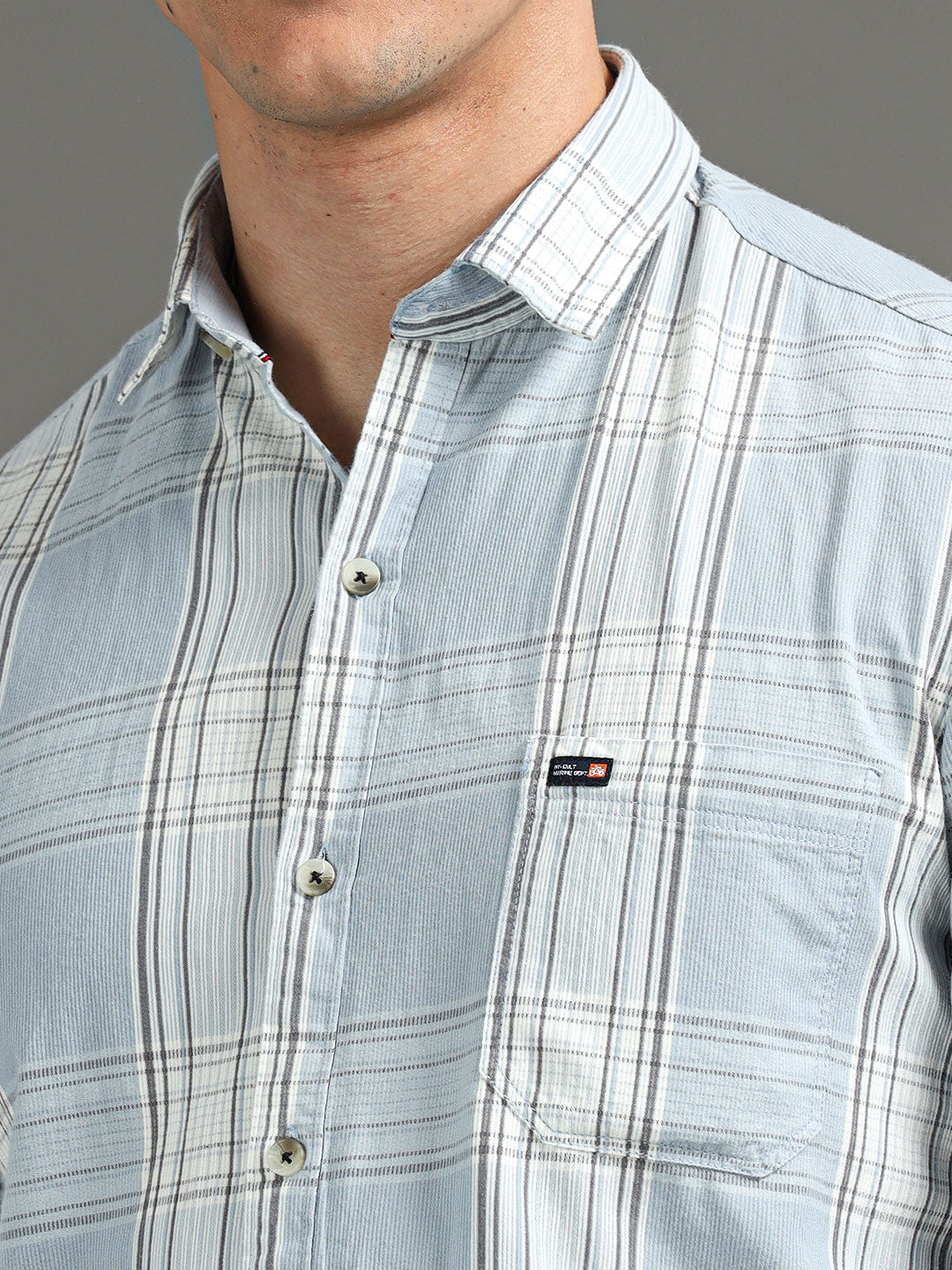 MEN'S CASUAL SLIM FIT CHECK SHIRT | Rick Rogue, Rick Rogue