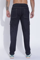 Denims Joggers with 6 Pockets