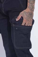 Denims Joggers with 6 Pockets