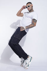 Denims Joggers with 6 Pockets