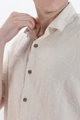 Linen Embroidered Shirt