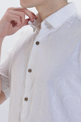 Linen Embroidered Shirt