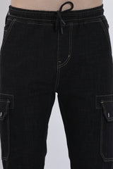 Denims Joggers with 6 Pockets