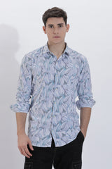 Men's Printed Lycra Shirt | Rick Rogue