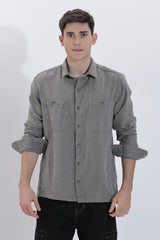 Men's Twill Short Length Shirt | Rick Rogue