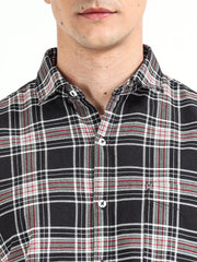 Men's Checked Casual Pure Cotton Shirt | Rick Rogue, Rick Rogue