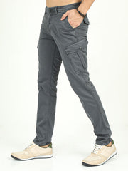 MEN'S Ankle Length Stretchable SLIM FIT CARGOS | Rick Rogue, Rick Rogue