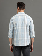 MEN'S CASUAL SLIM FIT CHECK SHIRT | Rick Rogue, Rick Rogue