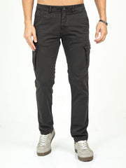 MEN'S Ankle Length Stretchable SLIM FIT CARGOS | Rick Rogue, Rick Rogue