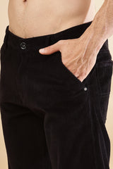 Mens Straight Fit Corduroy Pants