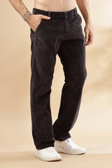 Mens Straight Fit Corduroy Pants