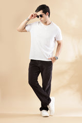 Mens Straight Fit Corduroy Pants