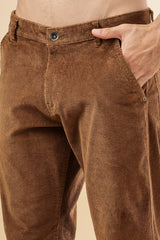 Mens Straight Fit Corduroy Pants