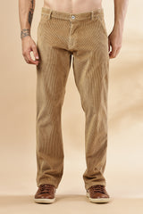 Mens Straight Fit Corduroy Pants