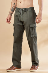 Mens Loose Fit Cotton Cargo | Rick Rogue