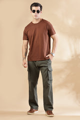 Mens Loose Fit Cotton Cargo | Rick Rogue