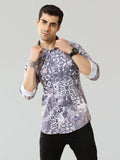 Men's Satin Digital Printed Shirt