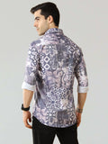 Men's Satin Digital Printed Shirt