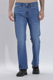 Men's Straight Fit Blue Non Tearing  Jeans | Rick Rogue