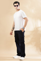 Mens Loose Fit Cotton Cargo | Rick Rogue
