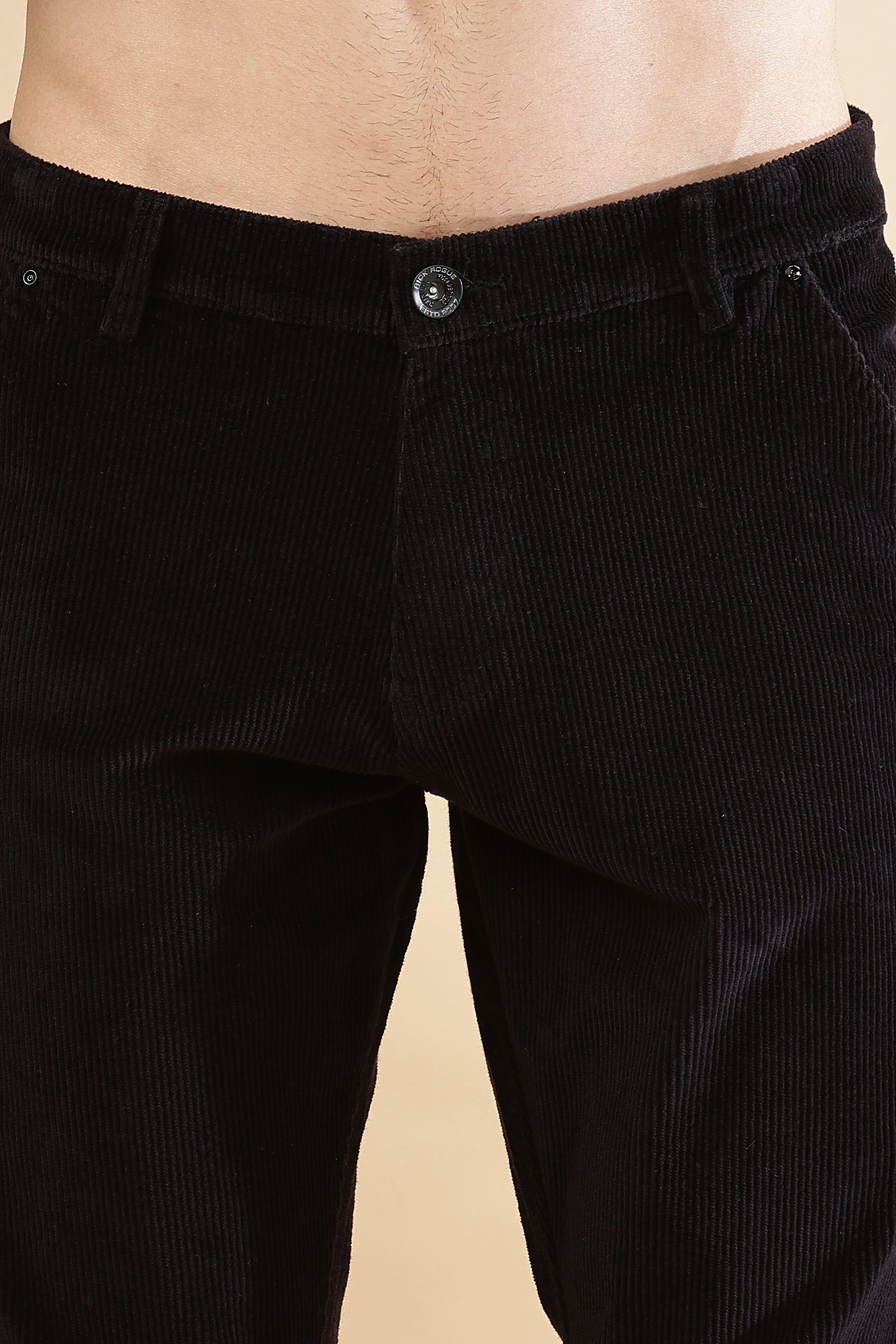 Mens Straight Fit Corduroy Pants | Rick Rogue